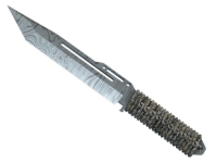 ★ Paracord Knife Damascus Steel